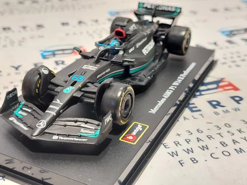 Mercedes-AMG Petronas Team W14 F1 #63 (2023) - George Russell - WITH DRIVER - BBurago - 1:43 - with small defect