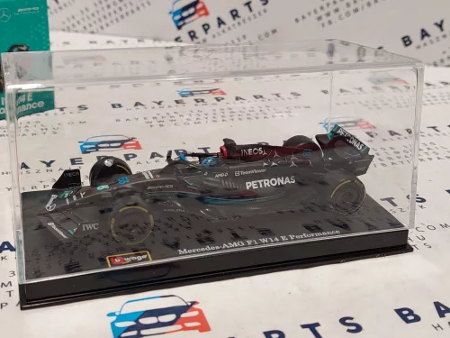 Mercedes-AMG Petronas Team W14 F1 #63 (2023) - George Russell - WITH DRIVER - BBurago - 1:43 - with small defect