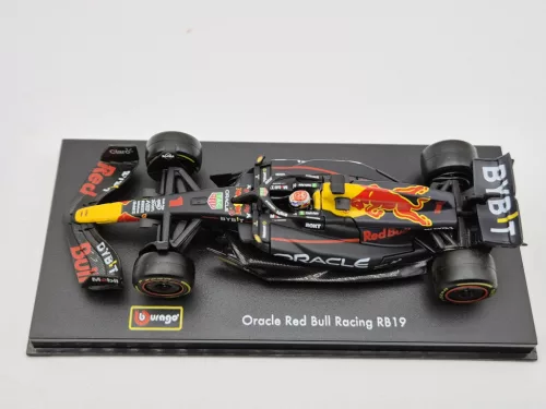 Red Bull RB19 Team Oracle F1 #1 (2023) - Max Verstappen - WITH DRIVER - BBurago - 1:43
