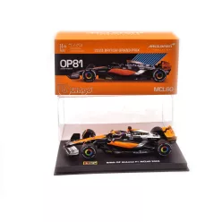   McLaren MCL60 F1 #81 (2023) - British GP 4th - Oscar Piastri - WITH DRIVER - BBurago - 1:43