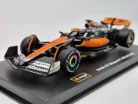 McLaren MCL60 F1 #81 (2023) - British GP 4th - Oscar Piastri - WITH DRIVER - BBurago - 1:43