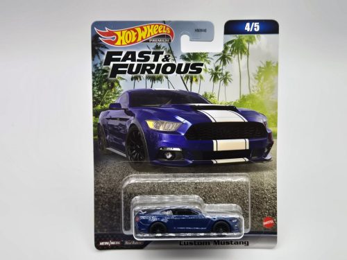 Hot Wheels Fast and Furious - Fast & Furious 4/5 - Custom Mustang - Hot Wheels - 1:64