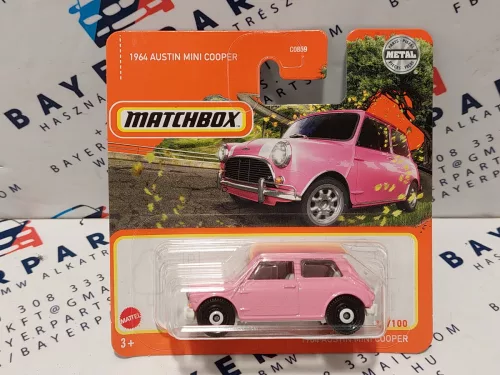 Austin Mini Cooper (1964) - 2021 28/100 - blister pack - Matchbox - 1:64