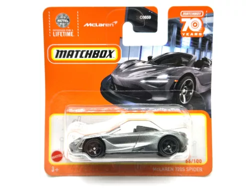McLaren 720S Spider - 2023 66/100 - blister pack - Matchbox - 1:64