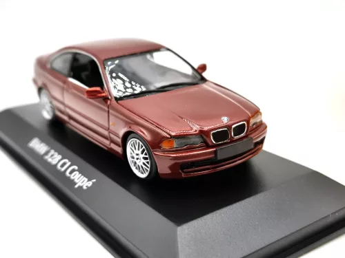BMW E46 328ci coupe (1999) - burgundy - Maxichamps - 1:43