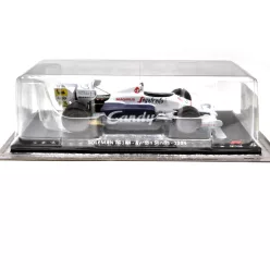   Toleman Hart TG184 F1 #19 (1984) - Ayrton Senna - Newsstand - 1:24