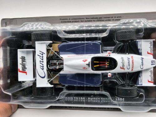 Toleman Hart TG184 F1 #19 (1984) - Ayrton Senna - Newsstand - 1:24