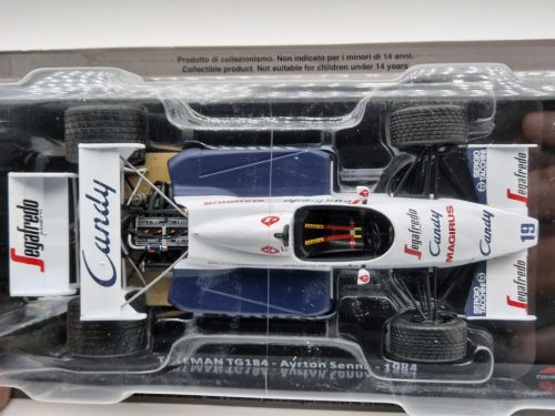 Toleman Hart TG184 F1 #19 (1984) - Ayrton Senna - Newsstand - 1:24