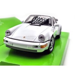 Porsche 964 turbo (2009) - white - Welly - 1:24