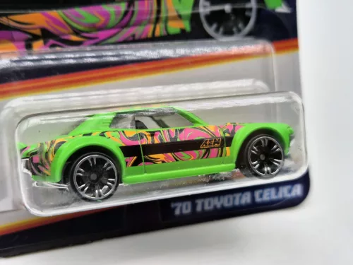 Hot Wheels '70 Toyota Celica - Neon Speeders - Hot Wheels - 1:64
