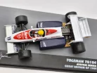 Toleman TG184 F1 #19 (1984) - Great Britain GP - Ayrton Senna - WITH DRIVER - Edicola - 1:43