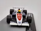 Toleman TG184 F1 #19 (1984) - Great Britain GP - Ayrton Senna - WITH DRIVER - Edicola - 1:43