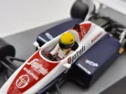 Toleman TG184 F1 #19 (1984) - Great Britain GP - Ayrton Senna - WITH DRIVER - Edicola - 1:43