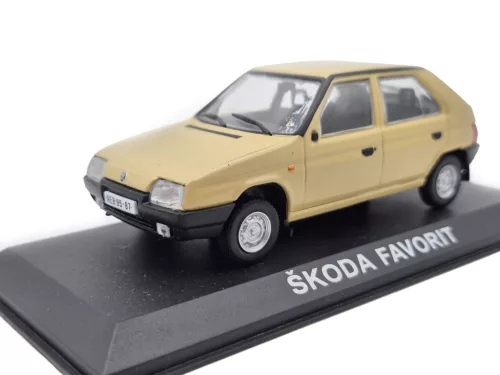 Skoda Favorit - Edicola - 1:43 - opened / without packaging / with minor defect