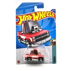   Hot Wheels Toon'D Chevy Silverado (1983) - Tooned 4/5 - 104/250 - long carded