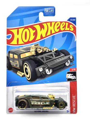 Hot Wheels Lethal Diesel - HW Rescue 2/10 - 121/250 - long carded