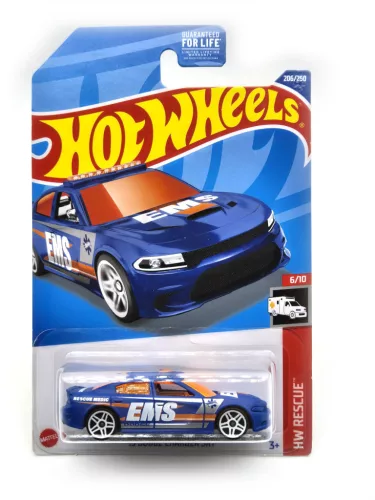 Hot Wheels Dodge Charger SRT (2015) - HW Rescue 6/10 - 206/250 - long card