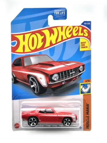 Hot Wheels Copo Camaro (1969) - Muscle Mania 2/10 - 193/250 - long carded