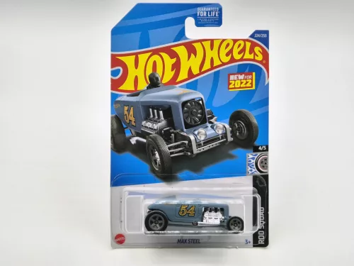 Hot Wheels Max Steel - Rod Squad 4/5 - 224/250 - long carded