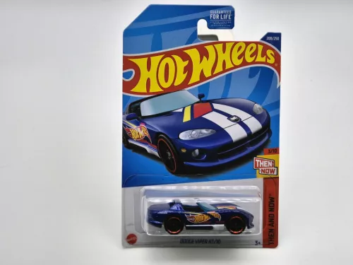 Hot Wheels Dodge Viper RT/10 - Then and now 3/10 - 208/250 - long card
