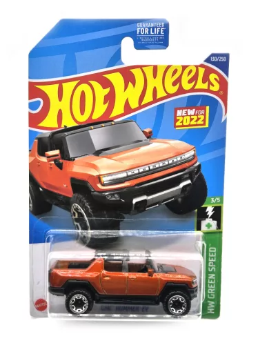 Hot Wheels GMC Hummer EV - HW Green Speed 3/5 - 130/250 - long carded
