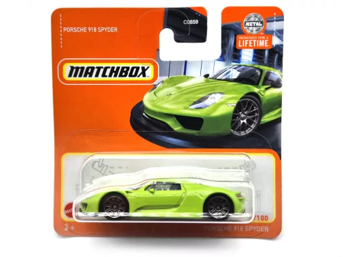 Porsche 918 Spyder - 45/100 - blister pack - Matchbox - 1:64