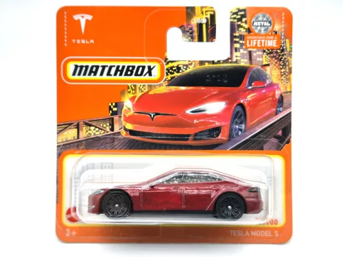 Tesla Model S - 89/100 - blister pack - Matchbox - 1:64