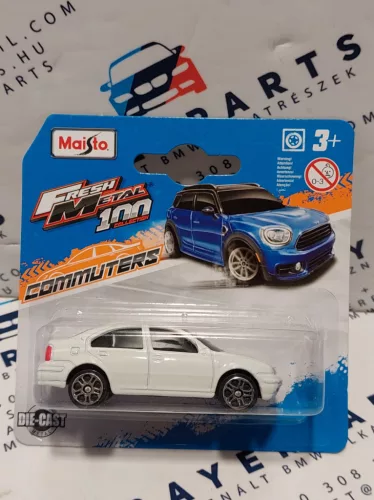 Volkswagen VW Jetta - Bora - (2000) - white - Maisto - 1:64