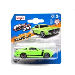 Ford Mustang Boss 302 (2013) - green/black - Maisto - 1:64