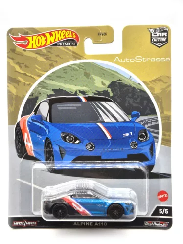 Hot Wheels Premium - AutoStrasse - Alpine A110 - Hot Wheels - 1:64