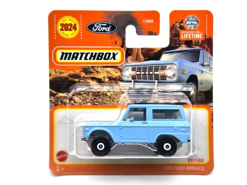 Ford Bronco (1970) - 29/100 - blister pack - Matchbox - 1:64