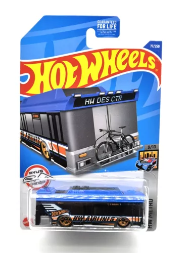 Hot Wheels Ain't Fare - HW Metro 9/10 - 77/250 - long card - Hot Wheels - 1:64