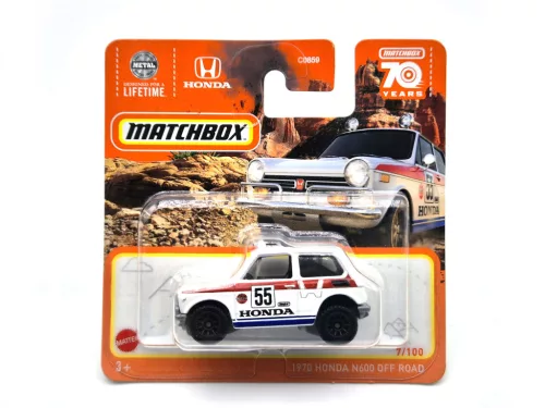 Honda N600 Off Road (1970) - 7/100 - blister pack - Matchbox - 1:64