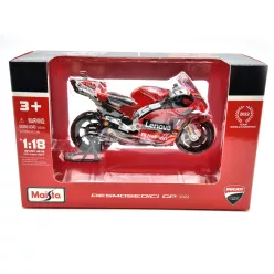   MotoGP - Ducati Desmosedici GP22 #63 (2022) motorcycle - Francesco Bagnaia - Maisto - 1:18