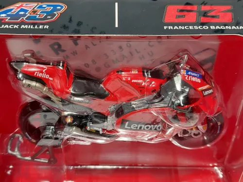 MotoGP - Ducati Desmosedici GP22 #63 (2022) motorcycle - Francesco Bagnaia - Maisto - 1:18