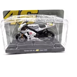   MotoGP - Yamaha YZR M1 #46 (2009) motorcycle - Valentino Rossi - Newsstand - 1:18
