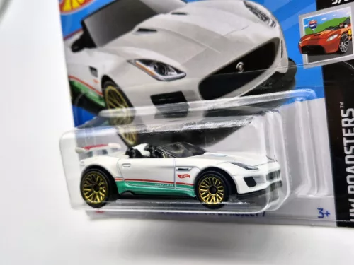 Hot Wheels Jaguar F-Type Project 7 (2015) - HW Roadsters 5/5 - 116/250 - Hot Wheels - 1:64
