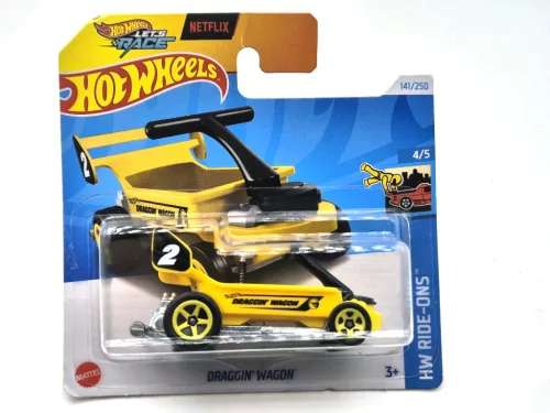 Hot Wheels Draggin Wagon - HW Ride-Ons 4/5 - 141/250 - treasure hunt - TH - Hot Wheels - 1:64