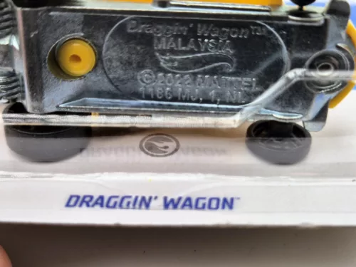Hot Wheels Draggin Wagon - HW Ride-Ons 4/5 - 141/250 - treasure hunt - TH - Hot Wheels - 1:64