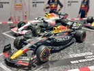 Red Bull F1 set - 2023 RB19 Max Verstappen - 2023 RB19 Sergio Perez (Miami) - 2022 RB18 Max Verstappen - 2021 RB16B Max Verstappen (Turkish GP) - Bburago -1:43