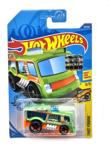 Hot Wheels Chill Mill - Fast Foodie 3/5 - 18/250 - long card - Hot Wheels - 1:64