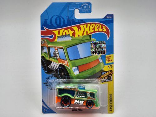 Hot Wheels Chill Mill - Fast Foodie 3/5 - 18/250 - long card - Hot Wheels - 1:64
