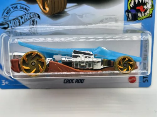Hot Wheels Croc Rod (copper/blue) - Street Beasts 4/10 - 160/250 - long card - Hot Wheels - 1:64