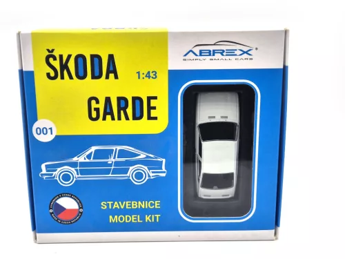 Skoda Garde (1982) - Abrex - 1:43 - assembly KIT