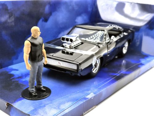 Dom's Dodge Charger (1970) - with Dom figure - Fast & Furious - Jada - 1:24