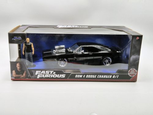 Dom's Dodge Charger (1970) - with Dom figure - Fast & Furious - Jada - 1:24