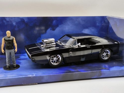 Dom's Dodge Charger (1970) - with Dom figure - Fast & Furious - Jada - 1:24