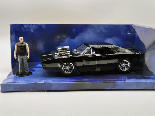 Dom's Dodge Charger (1970) - with Dom figure - Fast & Furious - Jada - 1:24