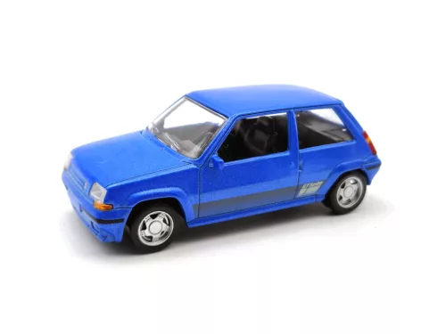 Renault R5 Supercinq GT Turbo Ph II (1988) - blue - Norev - 1:43