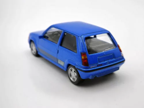 Renault R5 Supercinq GT Turbo Ph II (1988) - blue - Norev - 1:43